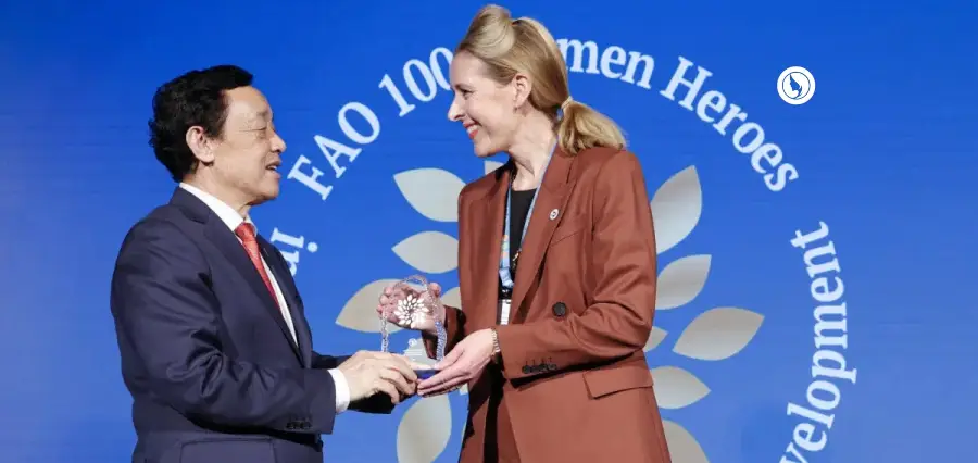 Laura Ryan Becomes Only UK Winner of FAO 100 Women Heroes Honor